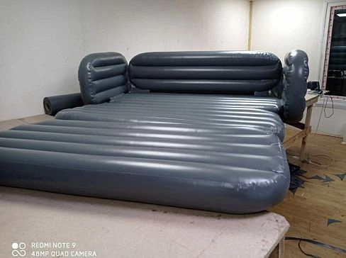 Надувной бескаркасный диван трансформер