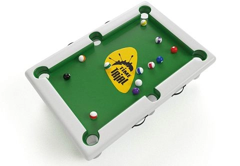 Надувной бильярдный стол