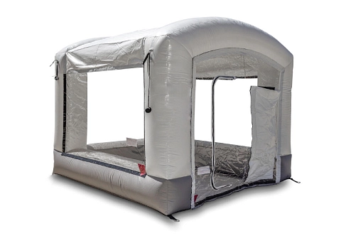 Надувная камера (палатка) ПВХ для покраски и ремонта автомобиля 3х3 м