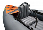 Фотография "ВЕГА-3" - быстроходная надувная байдарка с надувным дном (трех, четырехместная) для водных походов, сплавов, морю из ПВХ ТаймТриал