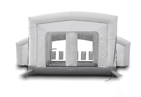 Большая надувная камера-бокс (палатка) ПВХ для покраски и ремонта автомобилей 15х9,2 м