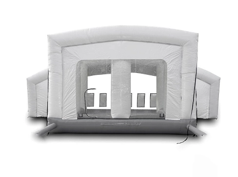 Большая надувная камера-бокс (палатка) ПВХ для покраски и ремонта автомобилей 15х9,2 м