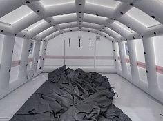Фотография Надувная пневмокаркасная палатка «ПКП ТТ-60» из ПВХ ТаймТриал