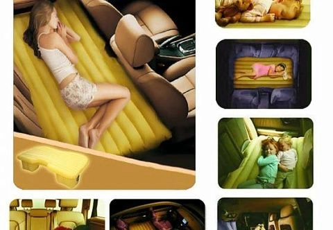 Надувной матрас (кровать) на заднее сиденье в машину, багажник или палатку