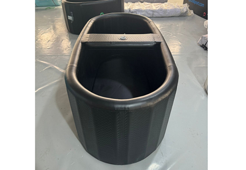 Овальная ледяная ванна IPOOLGO купель из AirDeck Drop Stitch