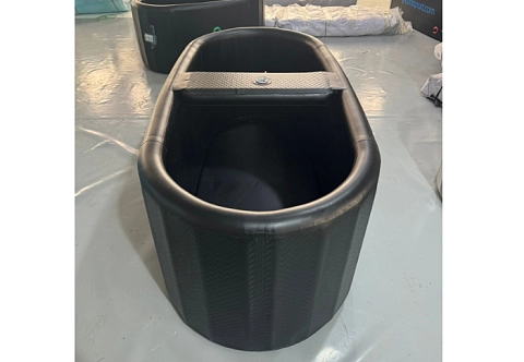 Овальная ледяная ванна IPOOLGO купель из AirDeck Drop Stitch