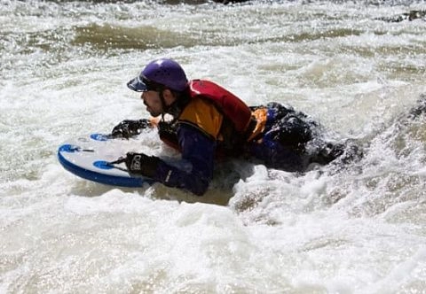 Риверборд, бодиборд, гидроспид (riverboard) - надувная доска для серфинга, сплава