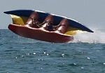 Фотография Водный аттракцион «Летающий Бэтмен» для пляжа из ПВХ ТаймТриал