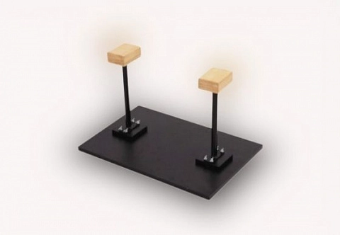 Двойная цирковая трость для гимнастических и акробатических трюков