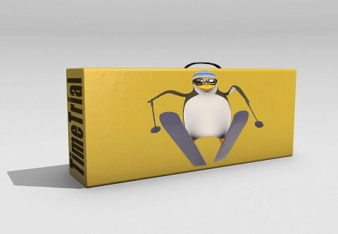 Мягкое защитное ограждение (куб большой) для горнолыжных склонов