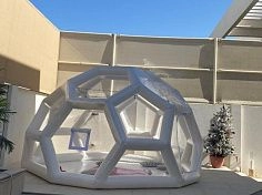 Фотография Надувной прозрачный герметичный купол из ПВХ (PVC) ТаймТриал