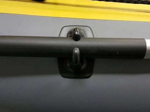 Комплект ПВХ держателей весла на надувную байдарку, каяк, лодку