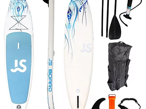 Надувная доска SUP BOARD (сапборд) JELLY FISH 11&quot; (335*82*15 см) с веслом