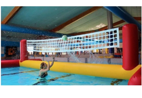 Надувной волейбол с волейбольной сеткой для воды, суши, пляжа