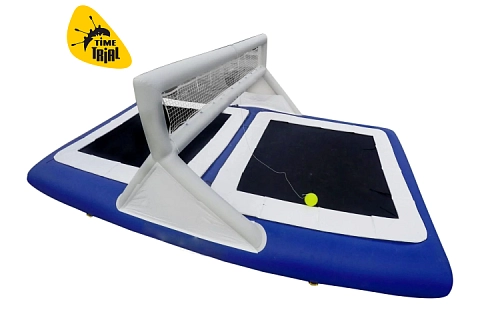 Надувная водная батутная волейбольная площадка