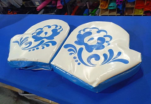 Варежки для командной игры 