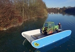 Фотография Мобильный надувной паром для переправы автомобиля, техники через водоёмы из AIRDECK (DWF, DROP STITCH) ТаймТриал
