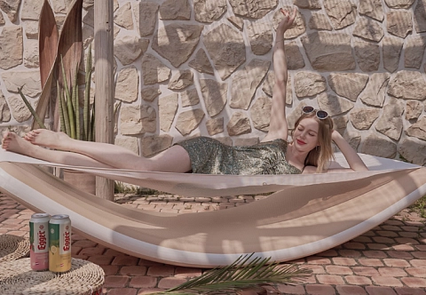 Надувной гамак из AirDeck Drop Stitch