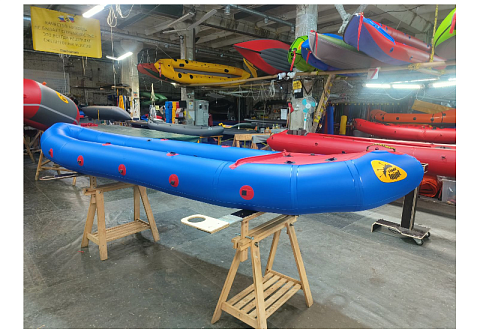 &quot;БЕНЕФИС 390&quot; - надувная двухместная байдарка для проката