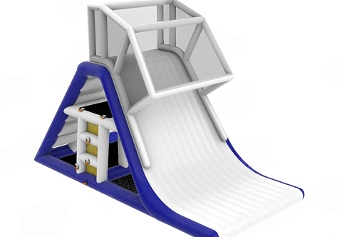 Надувная водная горка 