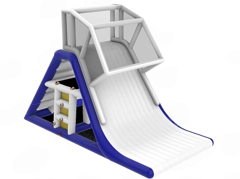 Надувная водная горка 