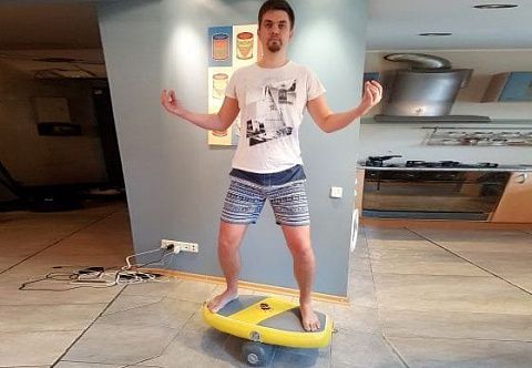 Многофункциональный надувной спортивный снаряд «Мультиборд» Многофункциональный надувной спортивный снаряд «Мультиборд»