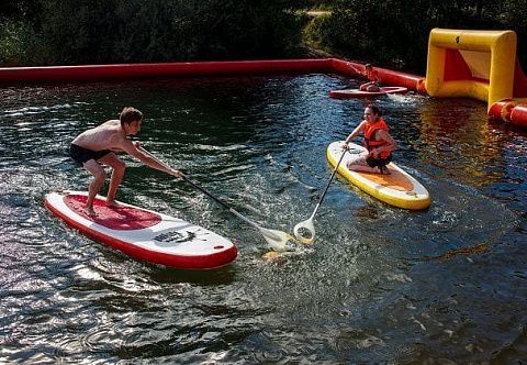 &quot;SUP POLO&quot;, &quot;SUP BALL&quot; - надувной аттракцион с SUP досками