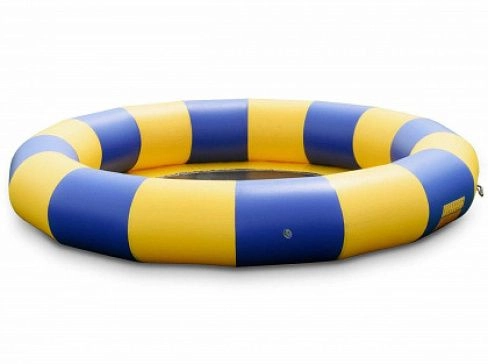 Надувной круглый бассейн с бортом из прочного ПВХ для дачи, детей, взрослых
