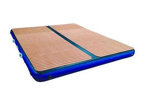 Надувная квадратная платформа для отдыха на воде