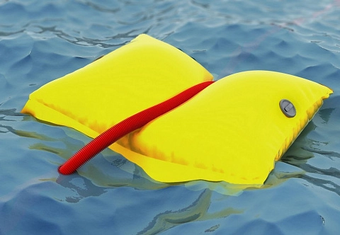 Надувная подушка для кабеля