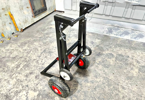 Тележка для лодочного мотора универсальная 9,8-30