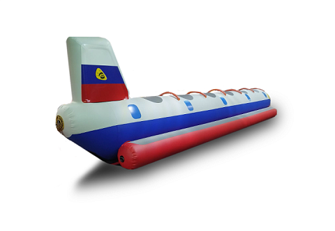 &quot;ПАТРИОТ&quot; - буксируемый аттракцион надувные водные, зимние санки банан для катания за снегоходом, квадроциклом, катером