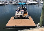 Фотография Надувной плот-палуба для катера с подвесным мотором из AIRDECK (DWF) ТаймТриал