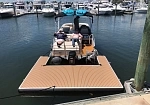 Фотография Надувной плот-палуба для катера с подвесным мотором из AIRDECK (DWF, DROP STITCH) ТаймТриал