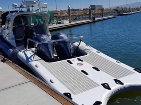 Надувная платформа для катера