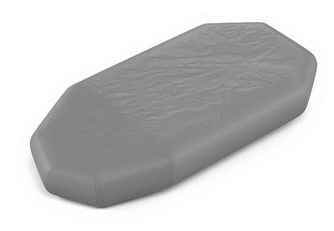 &quot;КРОХАЛЬ УТОЛЩЕННАЯ&quot; - одноместная компактная гребная надувная лодка ПВХ для рыбалки, охоты