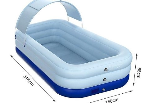 Надувной маленький прочный бассейн для детей для дома, лета из ПВХ или ТПУ