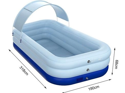 Надувной маленький бассейн для детей для дома, лета