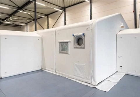 Надувная спасательная палатка из AirDeck