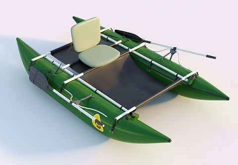 &quot;АТОЛЛ&quot; - надувной рыболовный катамаран ПВХ для рыбалки