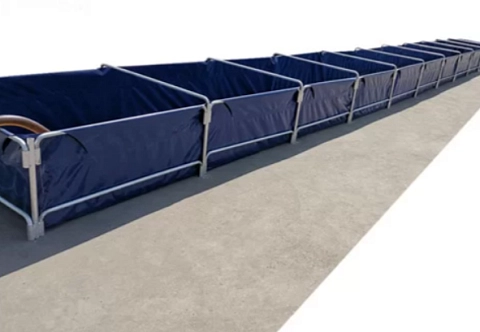 Пруд из ПВХ для выращивания рыбы