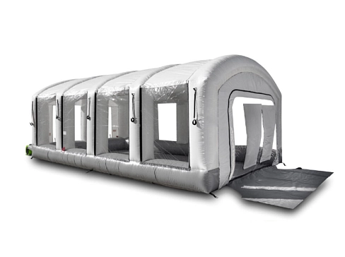 Надувная камера (палатка) ПВХ для покраски и ремонта автомобиля 7,3х4,6 м