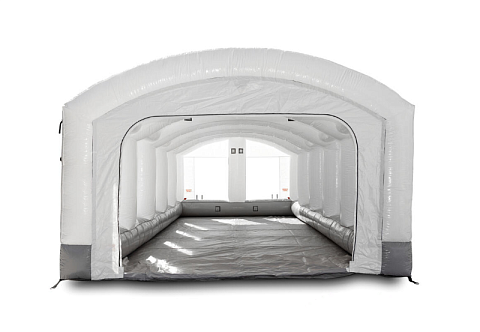 Надувная камера (палатка) ПВХ для покраски и ремонта автомобиля 9,1х4,6 м