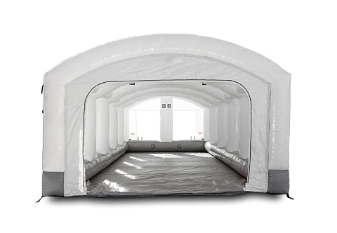 Надувная камера (палатка) ПВХ для покраски и ремонта автомобиля 9,1х4,6 м