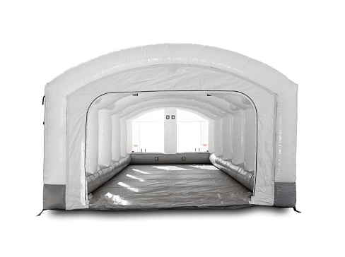 Надувная камера (палатка) ПВХ для покраски и ремонта автомобиля 9,1х4,6 м