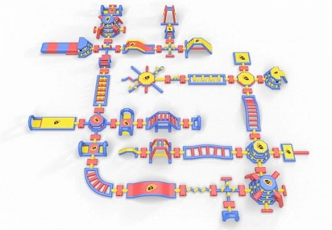 Надувной аквапарк «ЛИДЕР»