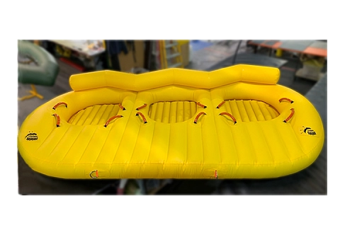 Тройная надувная буксируемая ватрушка из ПВХ