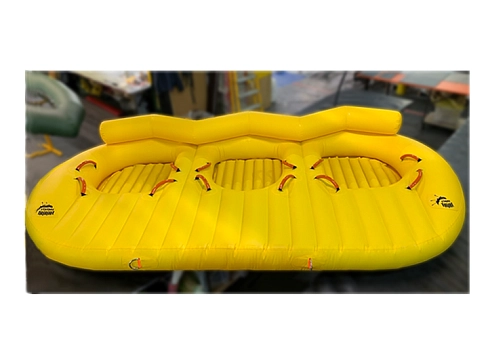 Тройная надувная буксируемая ватрушка из ПВХ