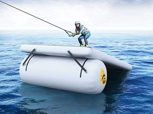 Надувной трамплин для вейкбординга – кикер AIR (SlideAIR)