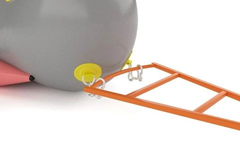 Жесткая сцепка для снегохода, квадроцикла для буксировки банана, санок